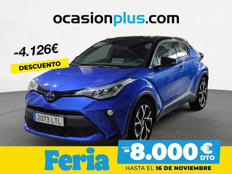 Azul Usado 2021 Toyota C-HR+ Advance SUV | 23.390 € - Imagen 1/4