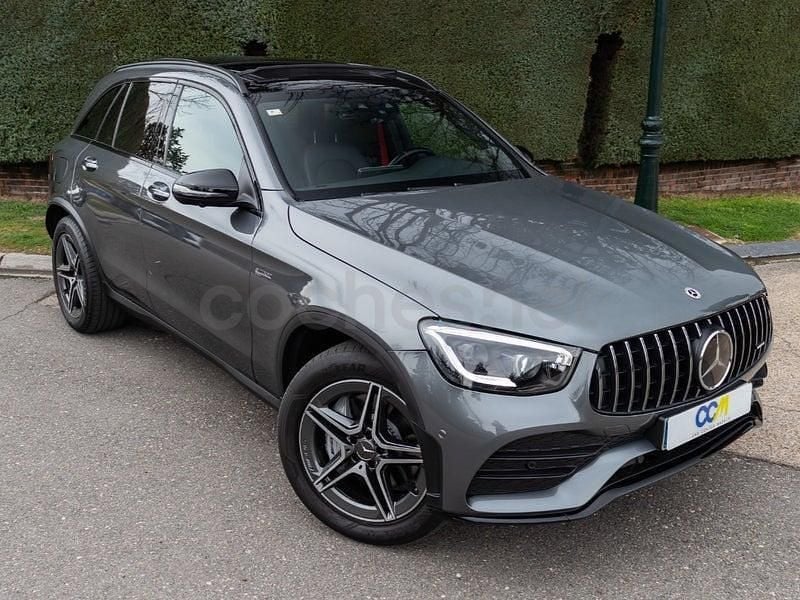 Usado Mercedes GLC43 AMG 390 CV (286 kW) 2021 Gris / plata SUV