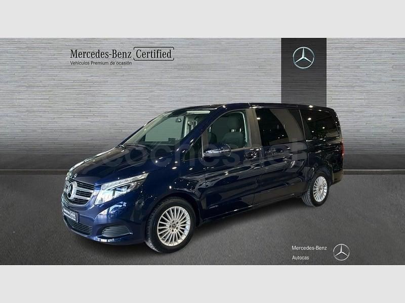 Usado Mercedes V200 136 CV (100 kW) 2019 Azul Monovolumen