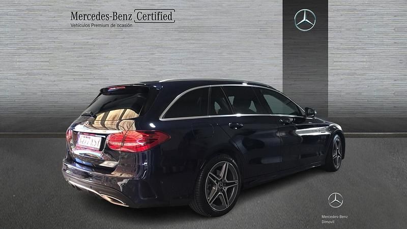 Usado Mercedes C200 Avantgarde 184 CV (135 kW) 2019 Azul cavansita Familiar