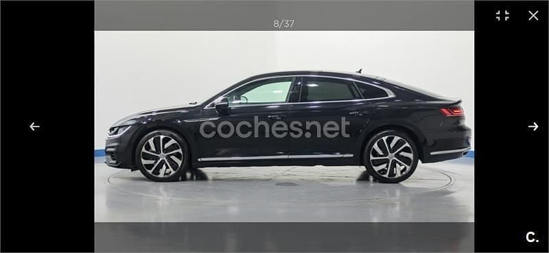 Usado VW Arteon R-line 239 CV (175 kW) 2019 Negro Berlina