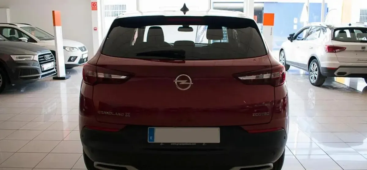 Usado Opel Grandland X Design & Tech 131 CV (96 kW) 2021 Rojo burdeos SUV
