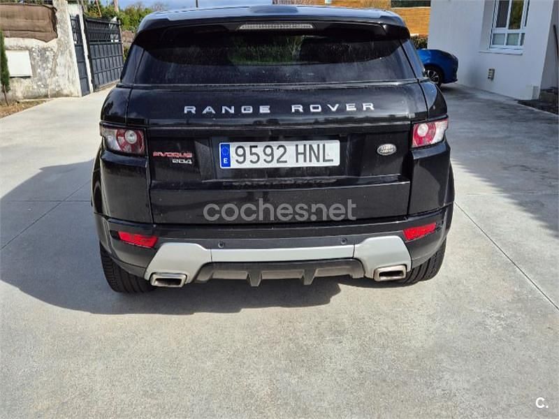 Usado Land Rover Range Rover evoque Pure 150 CV (110 kW) 2013 Negro SUV