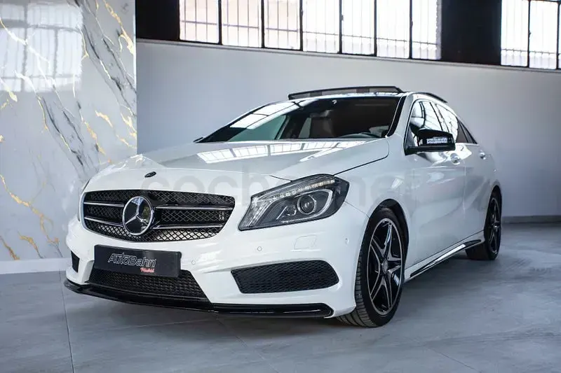 Usado Mercedes A250 AMG line 211 CV (155 kW) 2014 Blanco Utilitario