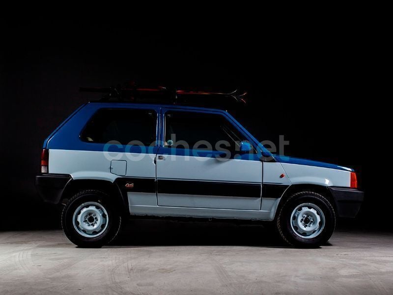 Usado Fiat Panda 4x4 Trekking 54 CV (39 kW) 2001 Azul Utilitario