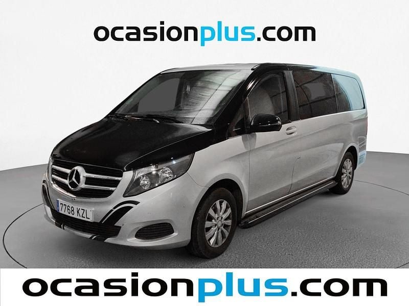 Gris plata Usado 2019 Mercedes V220 Exclusive Monovolumen | 33.264 € (Super precio) - Imagen 1/4