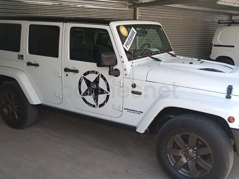 Usado Jeep Wrangler Unlimited 200 CV (147 kW) 2016 Blanco SUV
