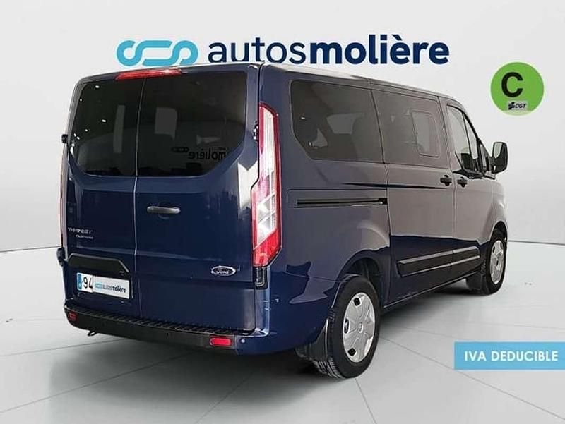 Usado Ford Transit Custom Trend 105 CV (77 kW) 2022 Azul Familiar