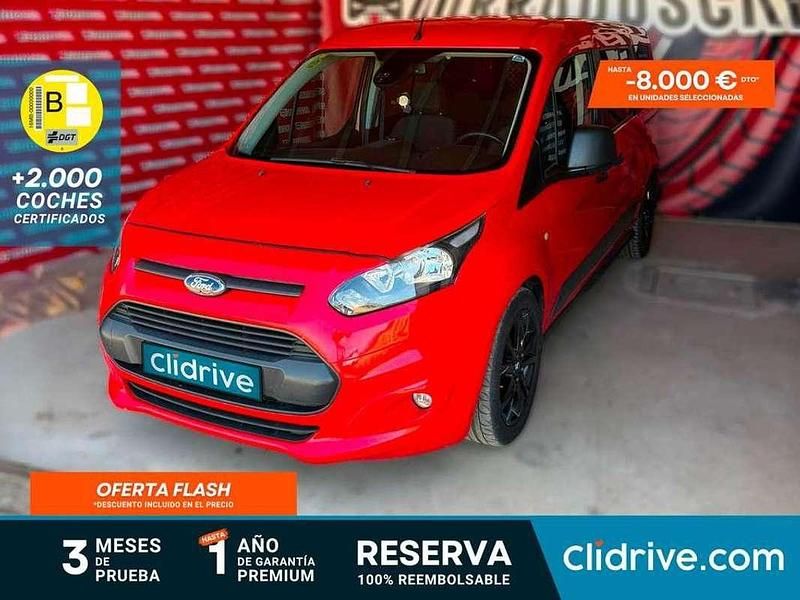 Rojo Usado 2015 Ford Transit Ambiente Familiar | 7290 € (Super precio) - Imagen 1/4