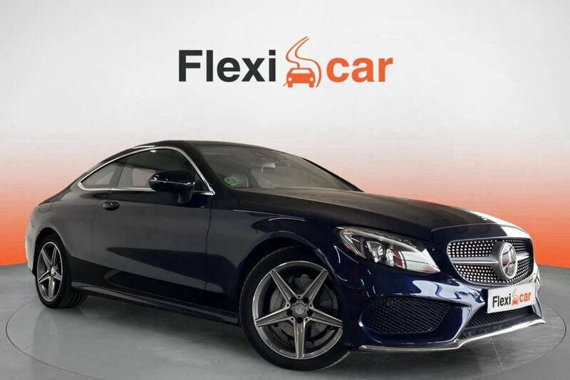 Azul Usado 2016 Mercedes C220 Coupe | 22.790 € (Buen precio) - Imagen 1/4