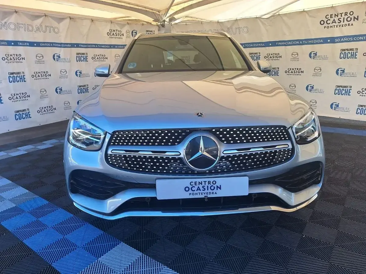Usado Mercedes GLC220 194 CV (142 kW) 2022 Gris