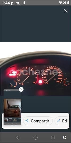 Usado Rover 600 115 CV (84 kW) 1998 Gris / plata Berlina