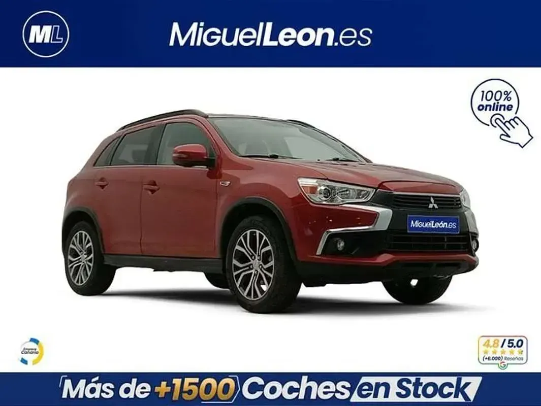 Usado Mitsubishi ASX Motion 117 CV (86 kW) 2017 Rojo SUV