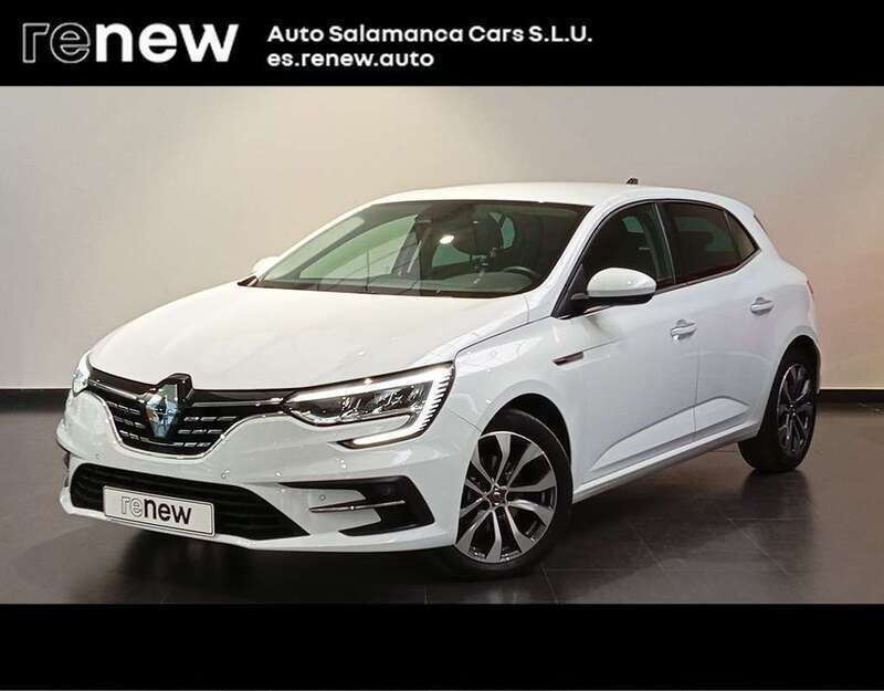 Blanco Usado 2023 Renault Mégane IV Techno Berlina | 23.900 € (Un poco caro) - Imagen 1/4