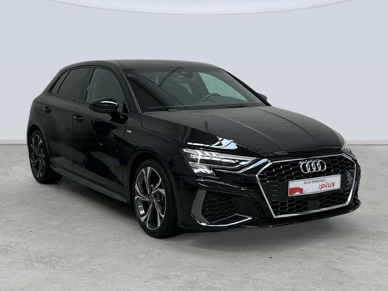 Usado Audi A3 S-Line 150 CV (110 kW) 2022 Negro Berlina