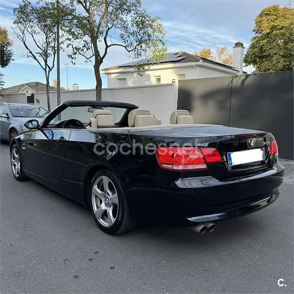 Negro Usado 2009 BMW 325 Cabriolet Descapotable | 17.900 € (Precio justo) - Imagen 1/4