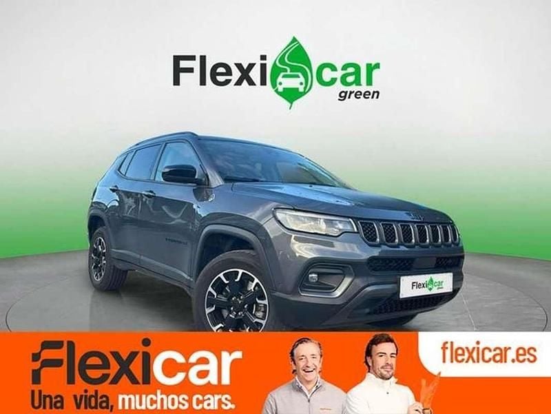 Gris Usado 2022 Jeep Compass Trailhawk SUV | 18.290 € (Buen precio) - Imagen 1/4