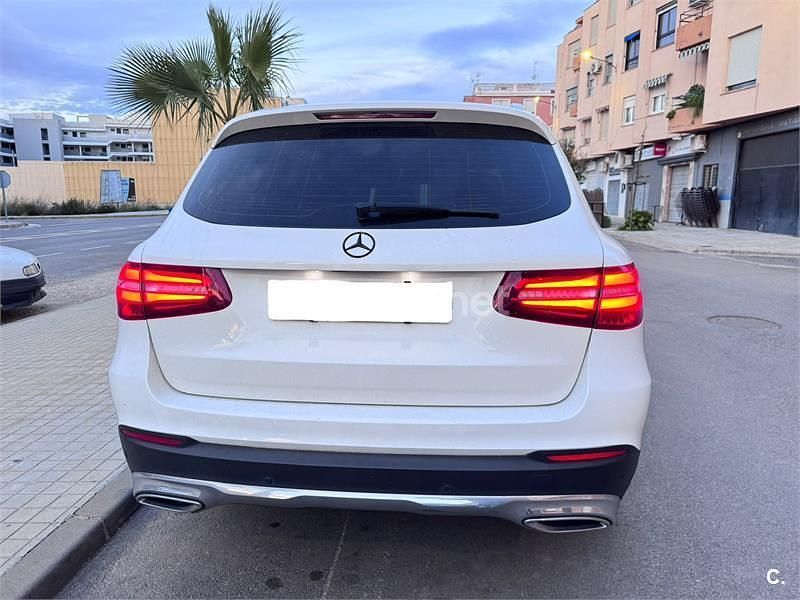 Usado Mercedes GLC220 170 CV (125 kW) 2016 Blanco SUV