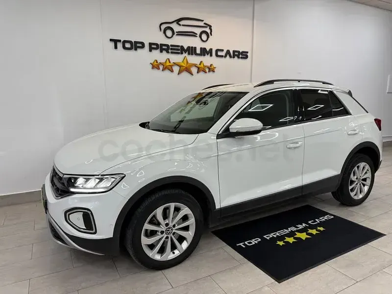 Usado VW T-Roc Life 150 CV (110 kW) 2022 Blanco SUV