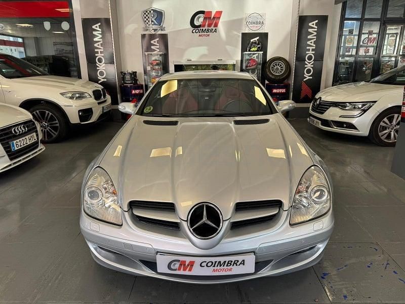 Usado Mercedes SLK350 272 CV (200 kW) 2005 Gris / plata Descapotable