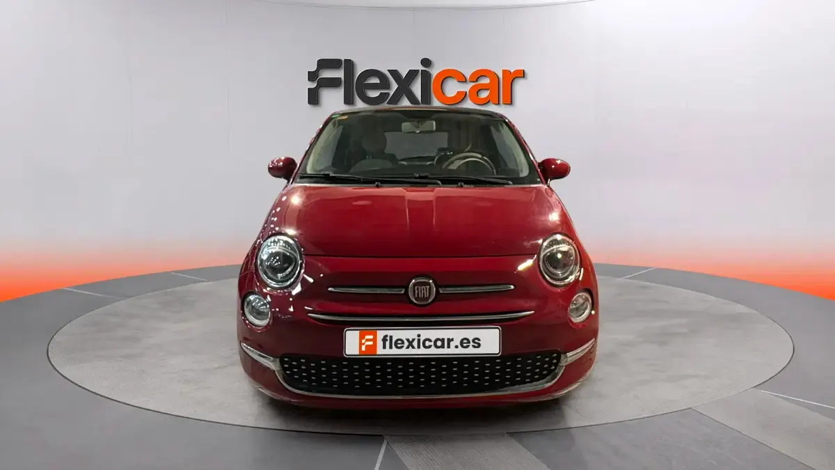 Usado Fiat 500 Lounge 85 CV (62 kW) 2019 Rojo Descapotable