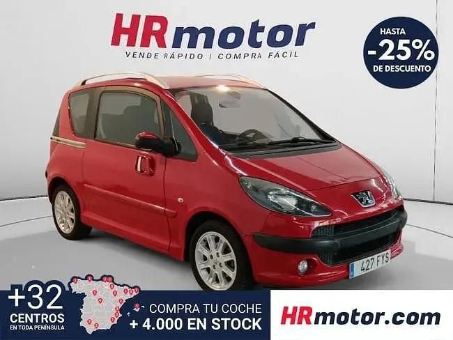 Usado Peugeot 1007 68 HP (50 kW) 2007 Vermelho Monovolume