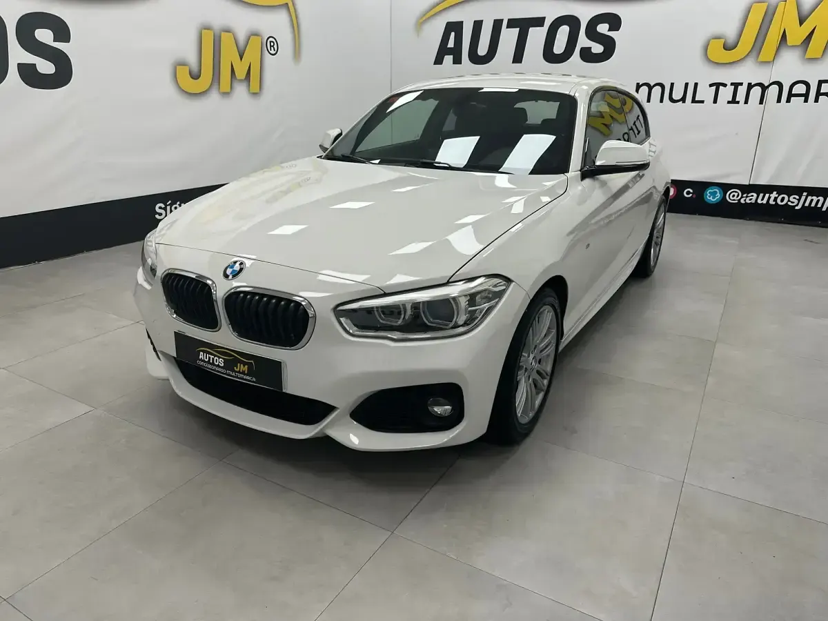 Usado BMW 116 116 CV (85 kW) 2016 Blanco Utilitario