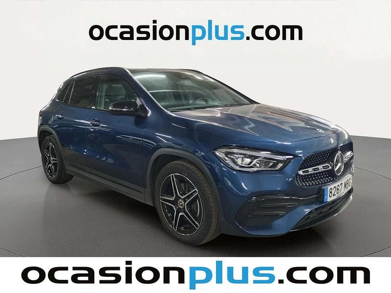 Usado Mercedes GLA200 AMG 150 CV (110 kW) 2022 Azul SUV