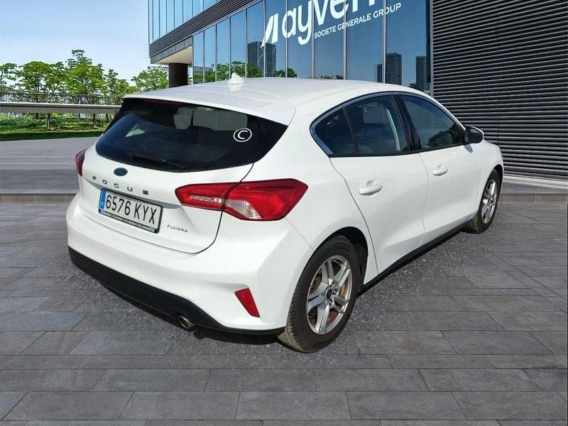 Usado Ford Focus Trend+ 95 CV (69 kW) 2019 Blanco Utilitario