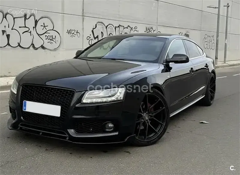 Usado Audi A5 Sportback 240 CV (176 kW) 2010 Negro Utilitario