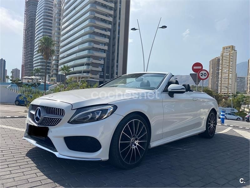 Usado Mercedes C220 170 CV (125 kW) 2018 Blanco Descapotable