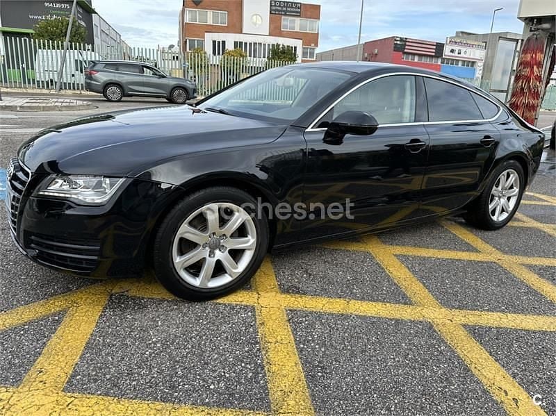 Usado Audi A7 Sportback 204 CV (150 kW) 2013 Negro Utilitario