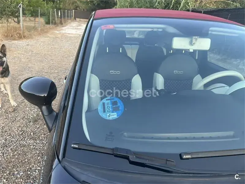 Usado Fiat 500C Dolcevita 70 CV (51 kW) 2021 Negro Descapotable