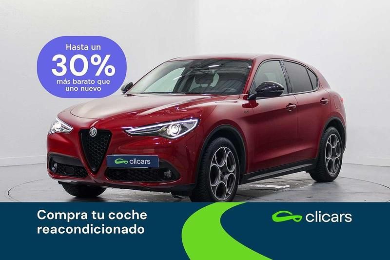 Rojo Usado 2021 Alfa Romeo Stelvio Sprint SUV | 23.190 € (Buen precio) - Imagen 1/4