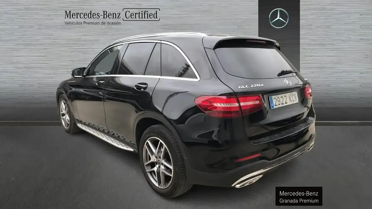 Usado Mercedes GLC220 170 CV (125 kW) 2017 Negro