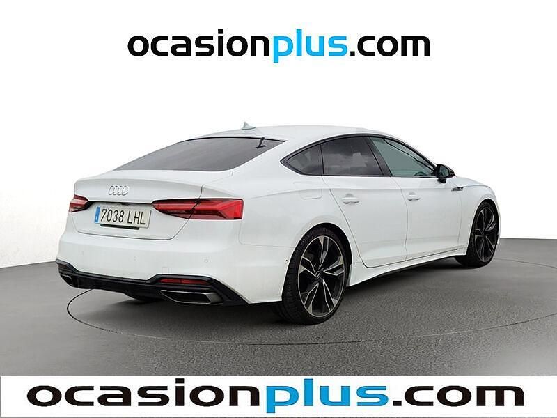 Usado Audi A5 S-Line 163 CV (119 kW) 2020 Blanco Coupe