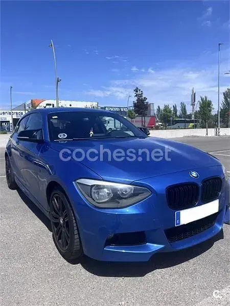 Usado BMW 118 Coupé M Sport 143 CV (105 kW) 2012 Azul Coupe