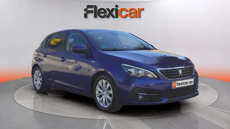 Usado Peugeot 308 Allure 131 CV (96 kW) 2020 Azul Familiar