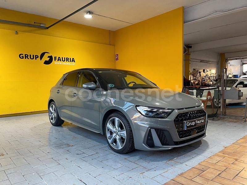 Usado Audi A1 Sportback S-Line 116 CV (85 kW) 2020 Gris / plata Utilitario