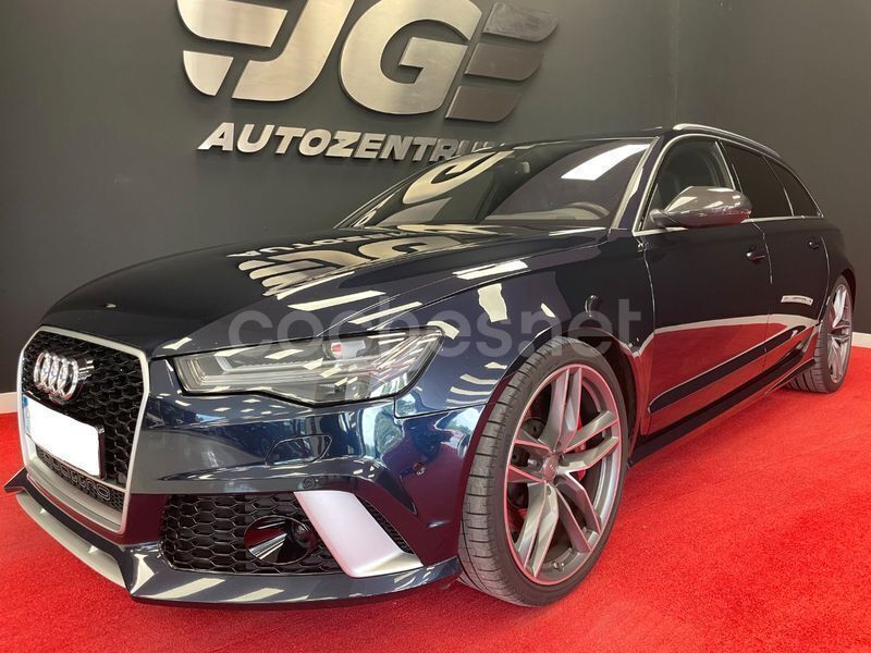 Usado Audi RS6 Performance 605 CV (444 kW) 2017 Gris / plata Familiar