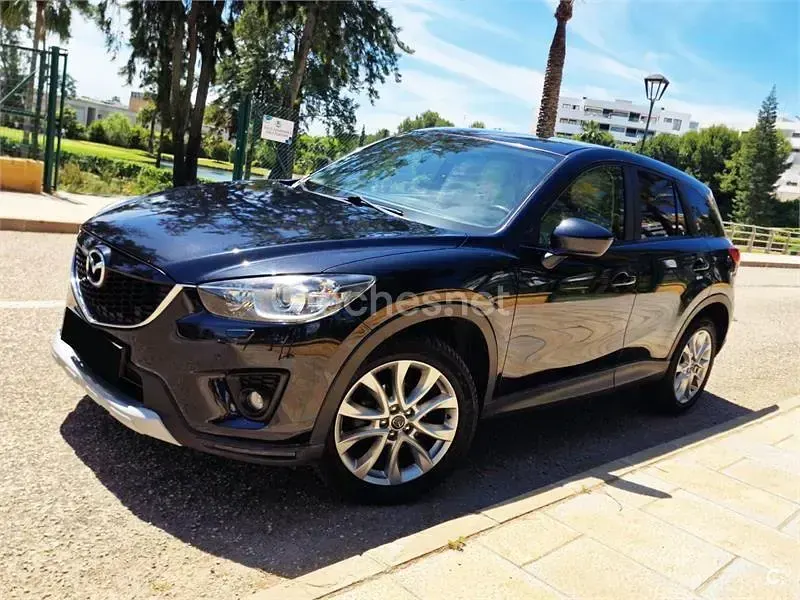 Usado Mazda CX-5 175 CV (128 kW) 2014 Negro SUV