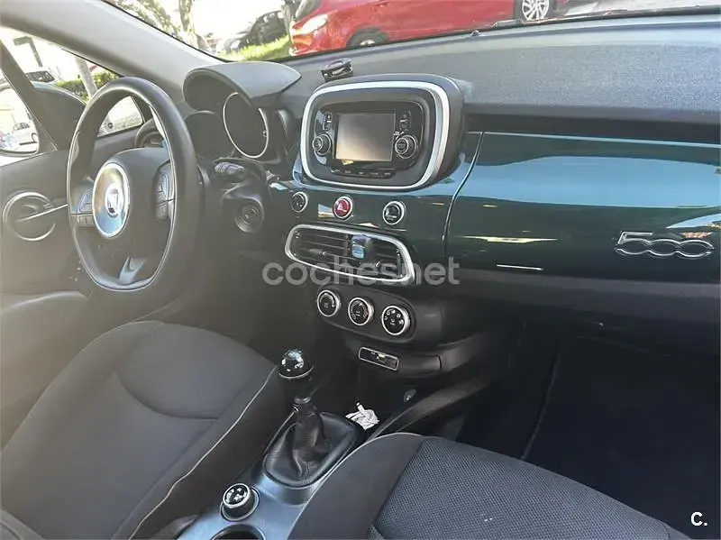 Usado Fiat 500X Pop 110 CV (80 kW) 2015 Verde SUV