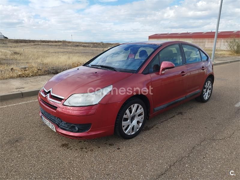 Usado Citroën C4 VTR Sport 110 CV (80 kW) 2008 Granate Berlina