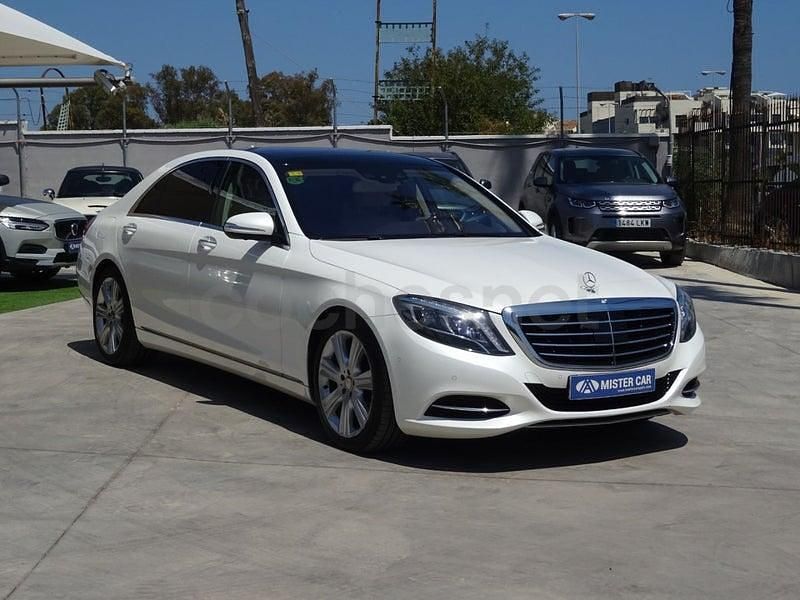 Usado Mercedes S350 258 CV (189 kW) 2015 Blanco Berlina