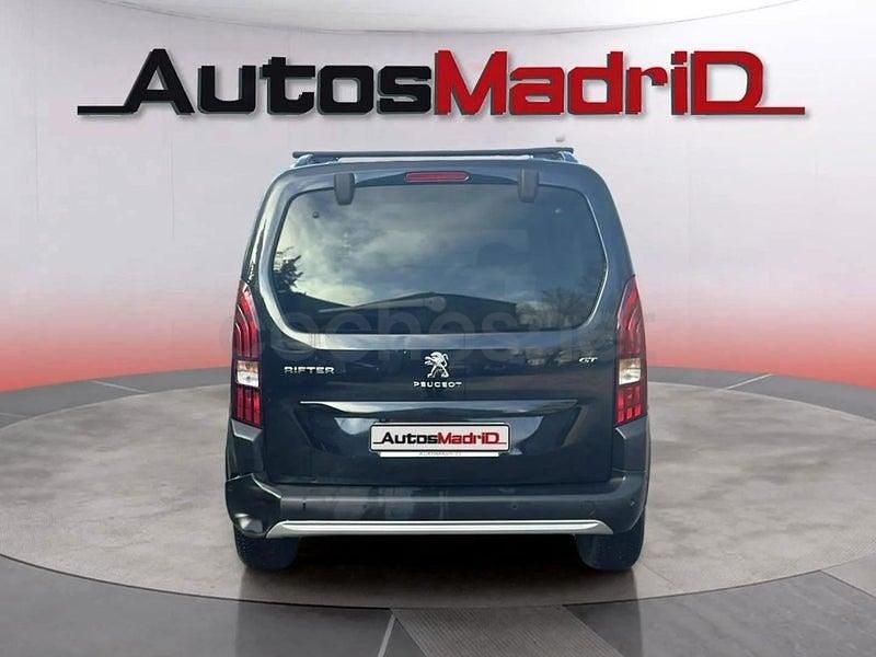 Usado Peugeot Rifter GT 130 CV (95 kW) 2022 Negro Monovolumen