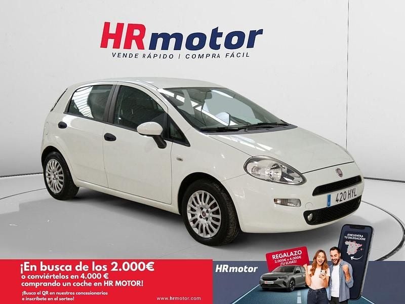 Blanco Usado 2014 Fiat Punto Pop Utilitario | 7990 € (Precio justo) - Imagen 1/4