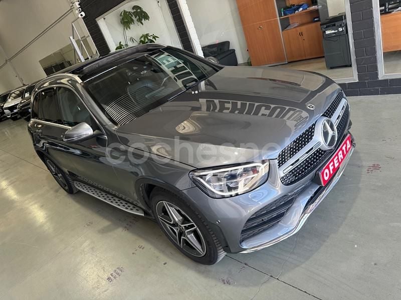 Usado Mercedes GLC220 194 CV (142 kW) 2020 Gris / plata SUV