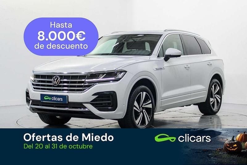 Blanco Usado 2021 VW Touareg R-line SUV | 39.990 € (Super precio) - Imagen 1/4