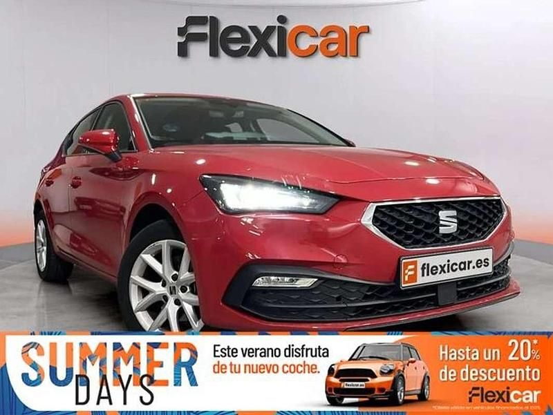Rojo Usado 2021 Seat Leon XCELLENCE Berlina | 16.440 € (Super precio) - Imagen 1/4