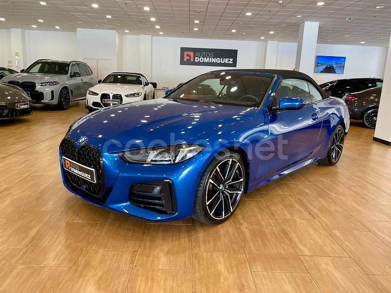 Azul Usado 2025 BMW 420 M Sport Descapotable | 52.900 € (Caro) - Imagen 1/4